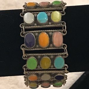 Multicolor cuff bracelet